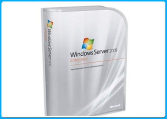 مایکروسافت ویندوز سیستم عامل Win Server 2008 R2 Enterprise 25 Cals / Users با 2 DVD در داخل