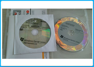مایکروسافت ویندوز سیستم عامل Win Server 2008 R2 Enterprise 25 Cals / Users با 2 DVD در داخل