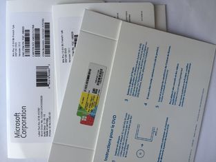 جعبه خرده فروشی مایکروسافت ویندوز 10 نرم افزار نرم افزار 32 بیتی X 64 بیت با کلید اصلی نصب شده است