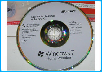 مایکروسافت ویندوز 7 صفحه اصلی مایکروسافت ویندوز نرم افزار OEM دی وی دی / WIN7 HOME OEM کلید