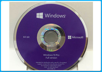نسخه ی اصلی نسخه ی DVD مایکروسافت ویندوز 10 Pro نرم افزار Sp1 Coa Activation Online نسخه کامل