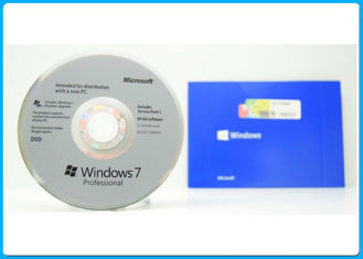 اصلی مایکروسافت ویندوز 7 نرم افزار نصب کلید 64 بیت DVD / COA مجوز کلید