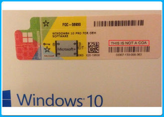 اصلی نرم افزار مایکروسافت ویندوز 10 نرم افزار دیجیتال / COA مجوز کلید آنلاین 32 بیتی 64 بیتی