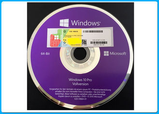 32 بیت 64 بیتی نرم افزار دی وی دی مایکروسافت ویندوز 10 Pro Oem Pack Key Key Online Activation