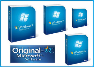 Windows 7 Pro Retail Box ویندوز 7 حرفه ای دی وی دی خرده فروشی مهر و موم شده 32 بیت و 64 بیتی