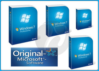 FPP انگلیسی اصلی مایکروسافت ویندوز 7 حرفه ای خرده فروشی جعبه 32 و 64 بیت