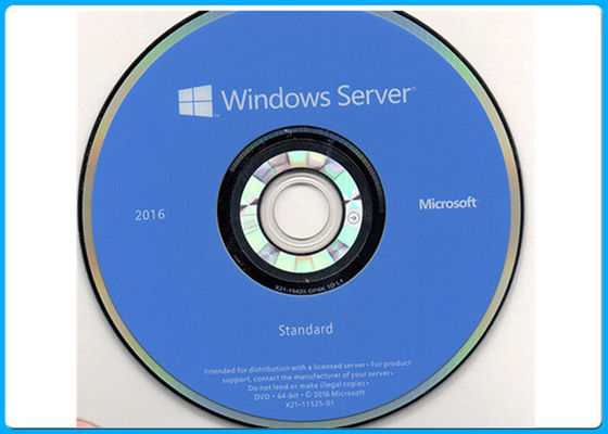 نسخه کامل مایکروسافت ویندوز نرم افزار Win Server 2016 جعبه استاندارد OEM جعبه 64 بیتی سیستم عامل