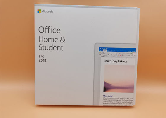 Microsoft Office 2019 Home and Student Key License License و DVD 1 User PC بصورت آنلاین 100٪ فعال سازی