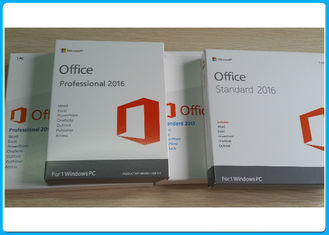 مایکروسافت آفیس 2016 نرم افزار حرفه ای + COA مجوز 1pc + فلش USBbox Retailbox