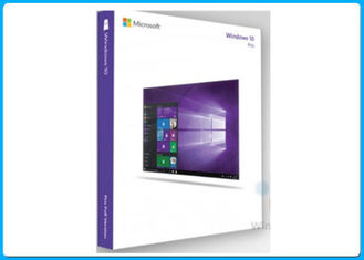 جعبه خرده فروشی مایکروسافت ویندوز 10 حرفه ای 64 بیتی 3.0 USB win10 pro کلید OEM