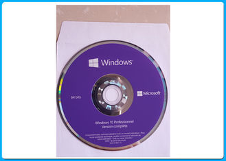 GENUINE 64 بیتی مایکروسافت ویندوز 10 نسخه Pro نسخه اصل نسخه مجوز اصلی OEM فرانسوی