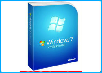 مایکروسافت ویندوز 7 حرفه ای خرده فروشی 32bit / 64bit System Builder دی وی دی 1 بسته - کلید نصب شده