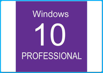 64 Bit DVD OEM License Microsoft Windows 10 Pro Software , win10 pro / Home oem pack