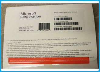Customized language Microsoft Windows 10 Pro Software 64bit DVD OEM key
