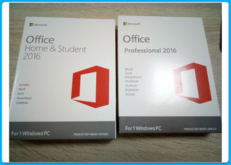 Microsoft Office 2016 Home And Student PKC Retailbox NO Disc / 100% Activated Online