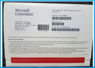 نسخه انگلیسی Microsoft Windows 10 Pro نرم افزار 32/64 Bit Original OEM Key