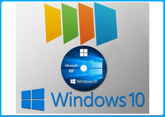 دی وی دی مایکروسافت ویندوز 10 Pro نرم افزار 64 بیت OEM جدید DVD 64bit + 1PC کلید