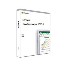 1.6 گیگاهرتز 64 BIT Microsoft Office Professional 2019 DVD Coa Key Card 2GB RAM